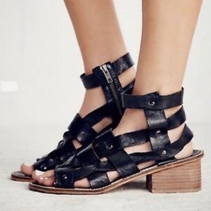 Free People Riverstone Block Sandals